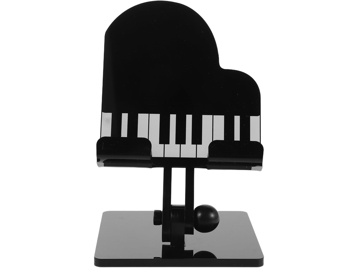 Soporte De Escritorio Plegable Y Portátil Para Teléfono Con Forma De Cola De Piano Y Ajustable