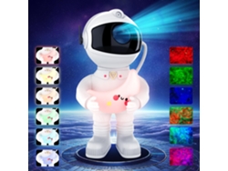 Proyector de galaxia astronauta para decoración de dormitorio (blanco) CHRONUS