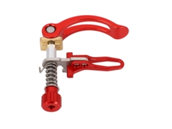 2026-abrazadera De Seatpost De Liberación Rápida De Acero Inoxidable Para Bicicletas Plegables 3sixty 31.8mm Rojo