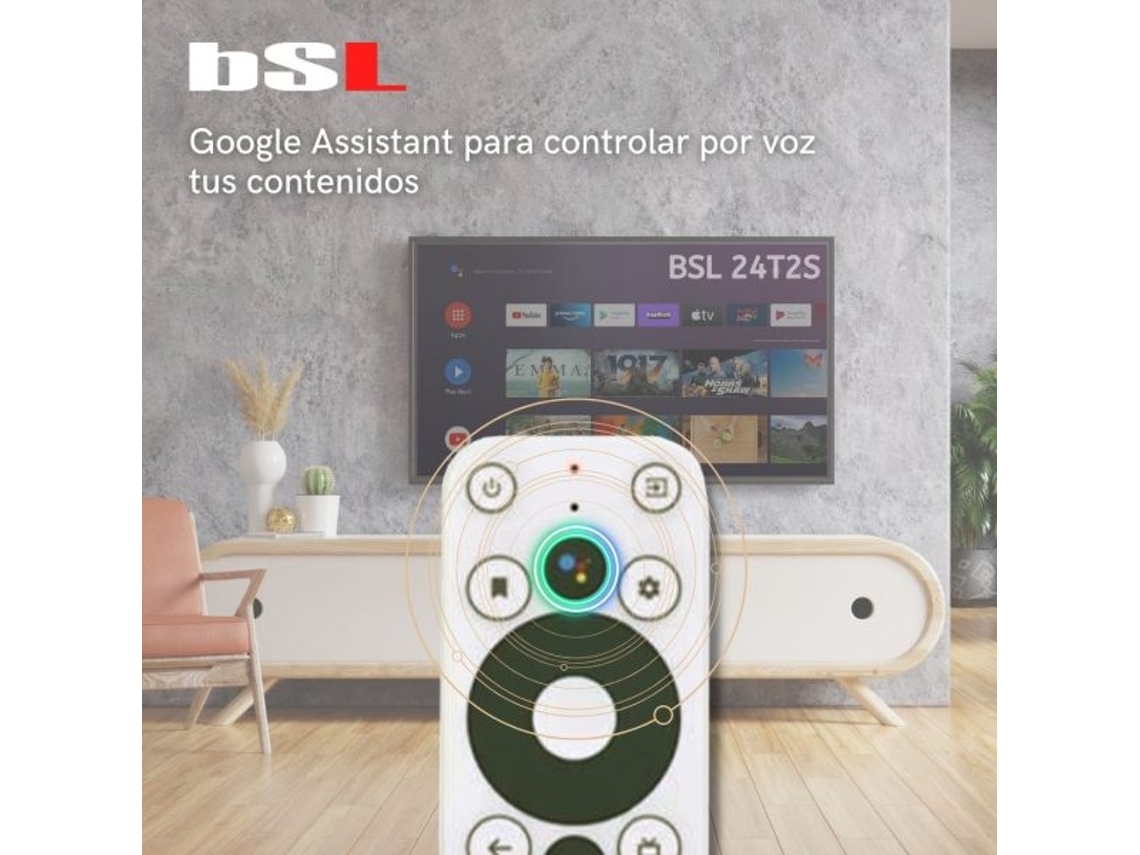 TV LED 24 - BELSON BSL-24T2SATV, Full-HD, Negro