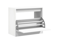 Maison Exclusive - Zapatero De Madera De Ingeniería Blanco 80x42x69 Cm