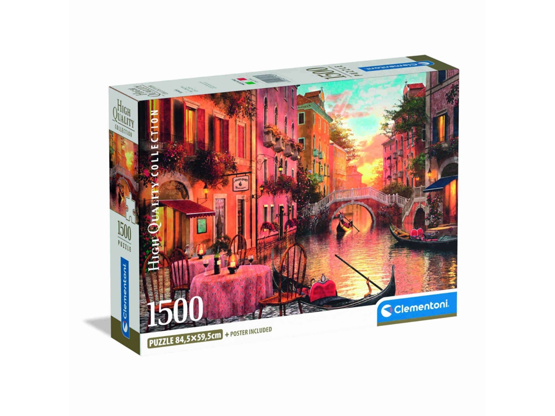 Puzzle Venecia 1500 Piezas Clementoni