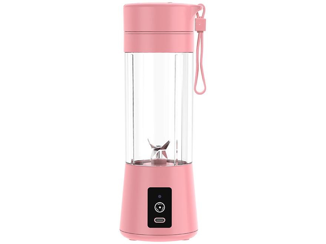 Licuadora Portátil, Mini Licuadora Personal Para Batidos Y Batidos, Exprimidor De Frutas Recargable Por Usb CHRUI Rosa