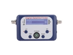 Medidor De Señal Satelital Digital Portátil De 950-2150 Mhz Con Pantalla Lcd Y Zumbador.