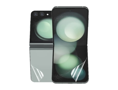 Protector de Pantalla Full Cover Frente Verso para Samsung Galaxy Z Flip 6 PHONECARE Hidrogel Transparente