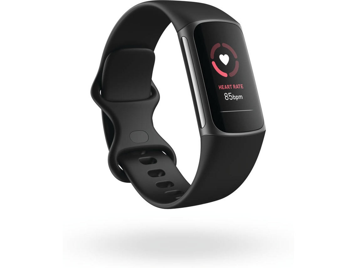 Pulsera Deportiva FITBIT Charge 5 (Bluetooth - Hasta 7 días de autonomia - Resistente al agua - Negro)