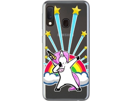 Carcasa Samsung Galaxy A20e 5.8" TUMUNDOSMARTPHONE Unicornio Multicolor