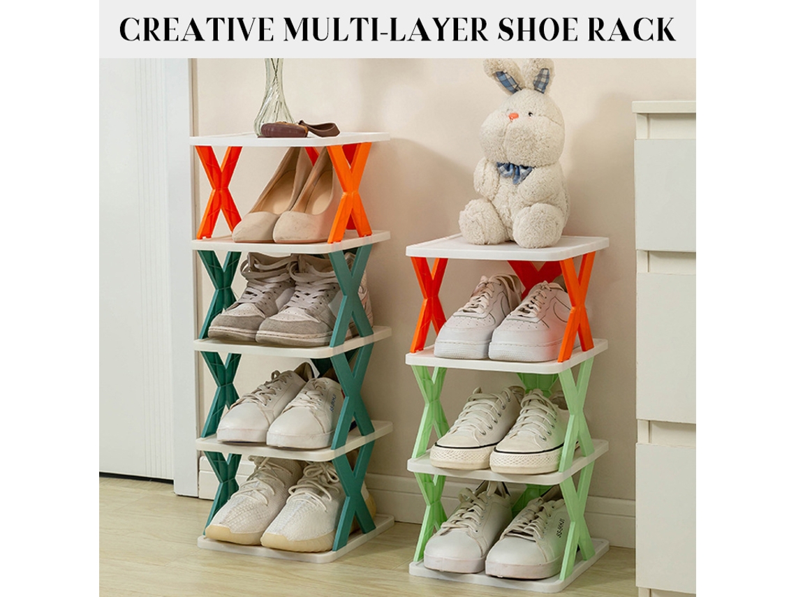 Zapatero multicapa, organizador de zapatos, zapatero de entrada, zapatero que ahorra espacio para el dormitorio