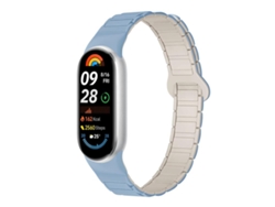 Pulsera para Xiaomi Smart Band 10/9/8 - Silicona magnética - Con tres esferas