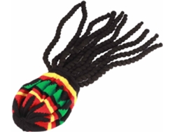 Gorro De Peluca Con Rastas, Gorro De Punto Transpirable Con Largas Rastas Negras Para El Verano.