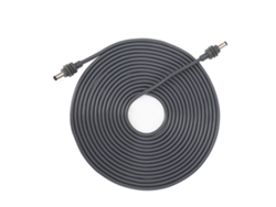 Cabo De Alimentação Dc Satélite 18awg Condutor De Cobre Encaixe De Borracha Ip68 Resistente À Água 7m 22.96ft