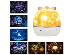 Lámpara de noche LED Rosewell, Cielo estrellado, Proyector de luz nocturna