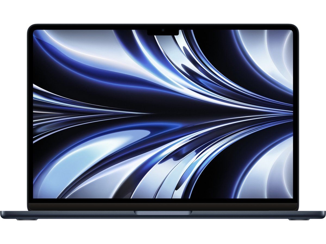 Macbook Air 13 2022 M2 Ram 8 Go Ssd 256 Go Qwerty Us Negro APPLE (Reacondicionado Signos de Uso)