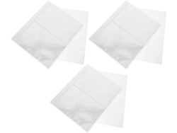 Paquete De 30 Fundas Transparentes Para Carpetas De 3 Anillas, 2 Líneas X 10 Bolsillos