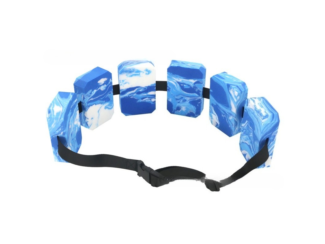 Cinturón De Flotación Para Natación, Equipo De Fitness Para Piscina, Tamaño Ajustable, Apto Para Adultos Y Principiantes, Azul Panoona