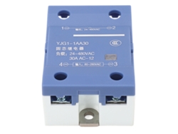 Relé De Estado Sólido Ac A Ac 30a Entrada 80-280vac Salida 24-480vac Monofásico Ssr