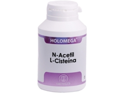 Complemento Alimentar EQUISALUD Holomega N - Acetil-L - Cisteina 180 Cápsulas (180 Cápsulas)