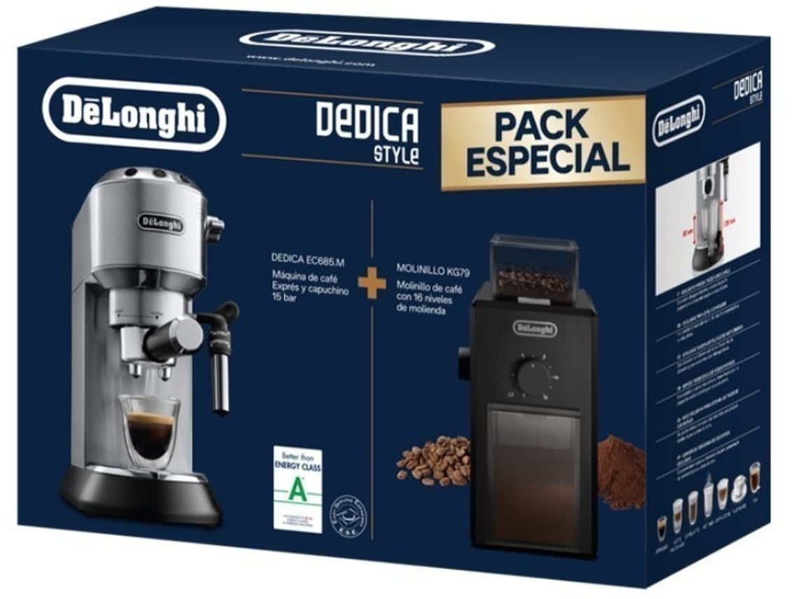 Cafetera DELONGHI Cafetera Ec685M Espresso+Molinillo kg79 Worten.es