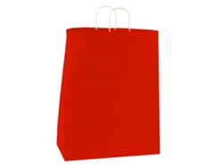 Bolsa de Papel EUROPRICE LN Celulose (1 Unidade - Rojo - 39,5 x 31,5 x 14 cm)