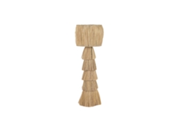 Lámpara de pie de fibra natural 40x40x132cm ALEXANDRA HOUSE LIVING