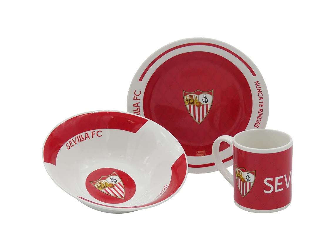 Plato SEVILLA FUTBOL CLUB 69501 (Rojo)