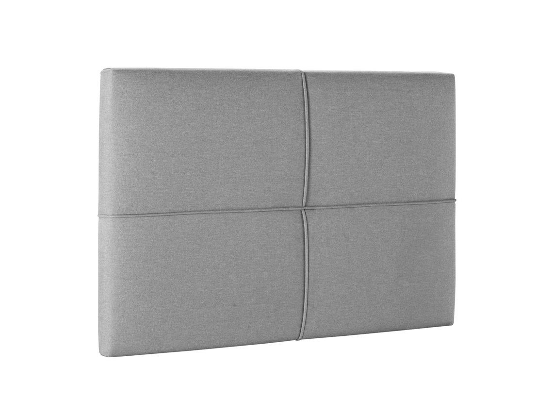 Cabecero Tapizado Sicilia 90x60 Cm Color Gris Claro