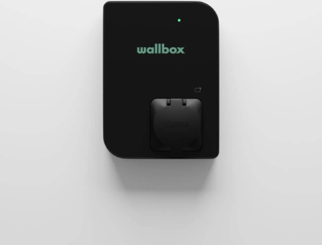Cargador de Vehículo Eléctrico Copper SB WALLBOX 7,4/22kW Negro
