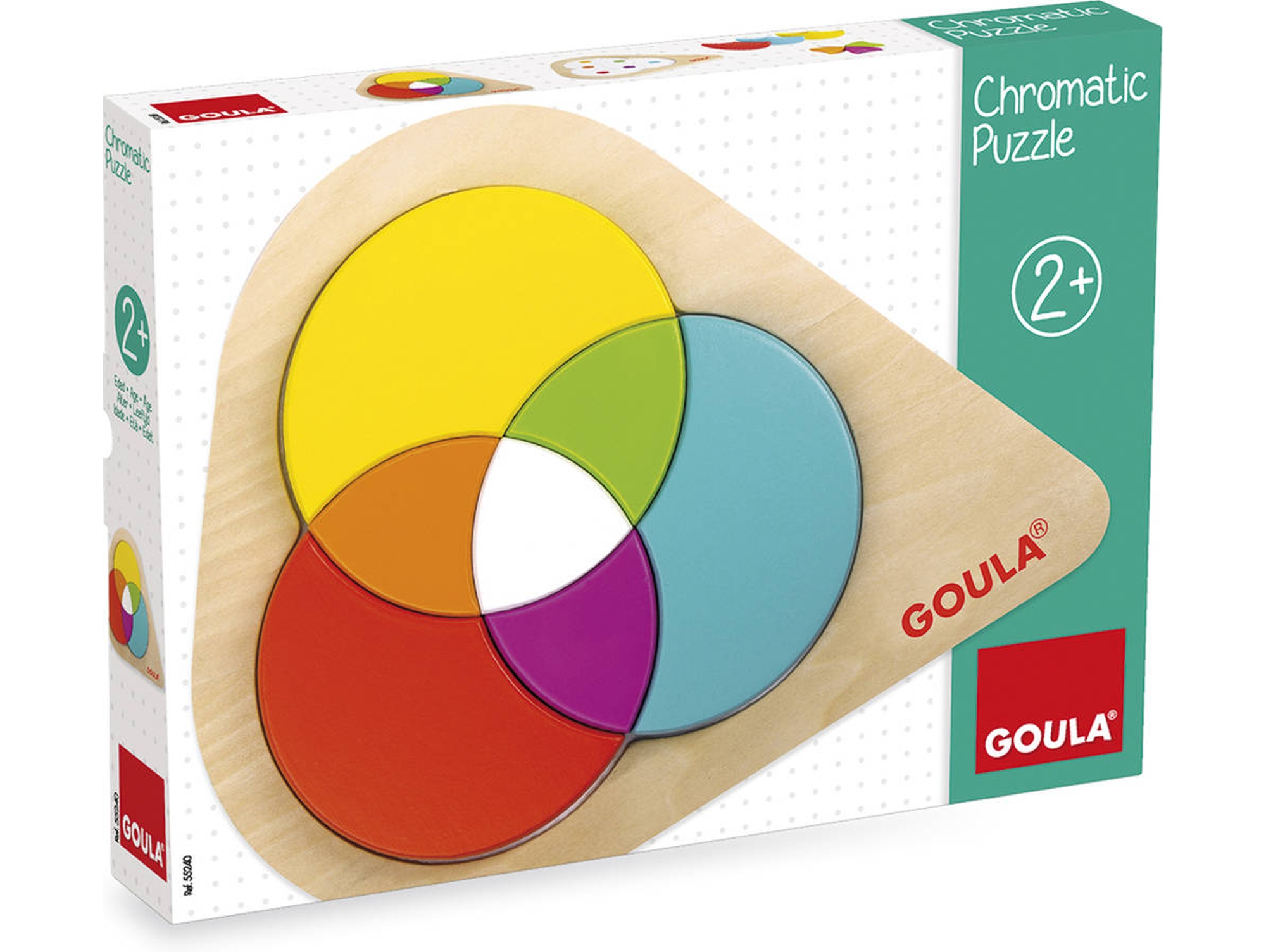 Juego Didáctico JUMBO Chromatic Puzzle