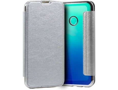 Funda Huawei P40 Lite E COOL Flip Cover Gris