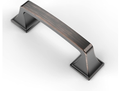 Asidrama Juego De 10 Tiradores Para Armarios Cocina Bronce Envejecido 7,6 Cm, Fácil Instalación, Duradero
