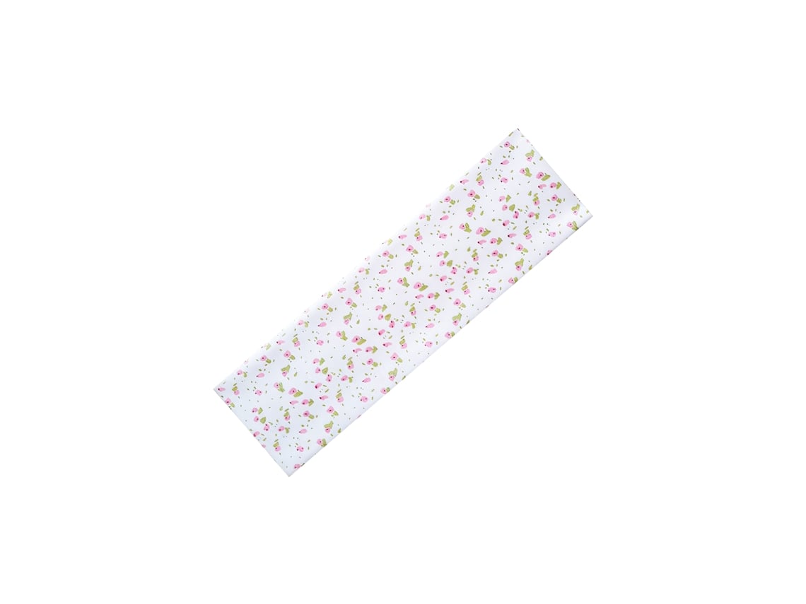 Cinta para el cabello blanca con estampado floral, decoración para mujer, moda