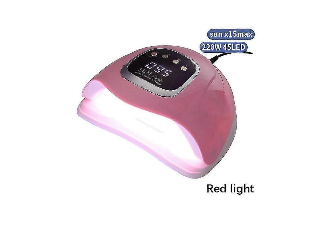 Lámpara de uñas UV LED para gel, secador de uñas UV para esmalte en gel GOKOCO