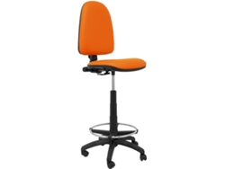Silla de Escritorio Alta PIQUERAS Y CRESPO Ayna Naranja (Similpiel)