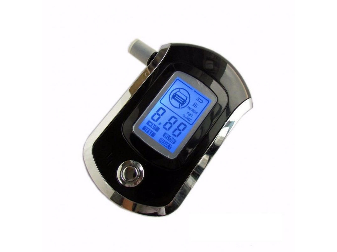 2026-analizador De Alcohol Portátil Profesional Policía Digital At6 Kta Con Sensor Y Lcd
