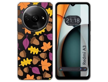 Funda para Xiaomi Redmi A3 TUMUNDOSMARTPHONE Silicona Multicolor