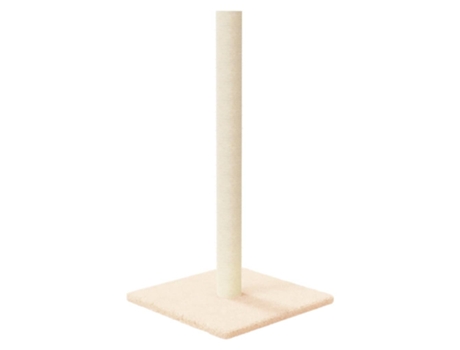 Poste Rascador Para VIDAXL Gatos Crema 35x35x70 cm