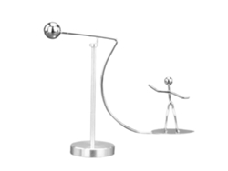 Juguete De Equilibrio Físico Con Figura De Hombre De Una Pierna - Taller Decorativo De Surf Para Mesa, Arte Para El Hogar, Antiestrés