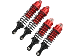Amortiguadores De Puntal De Aleación De Aluminio, 4 Piezas, Para Coche Rc/10 Slash, Mejora
