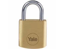 Candado de llave YALE Acero Rectangular Dorado (4 Unidades)