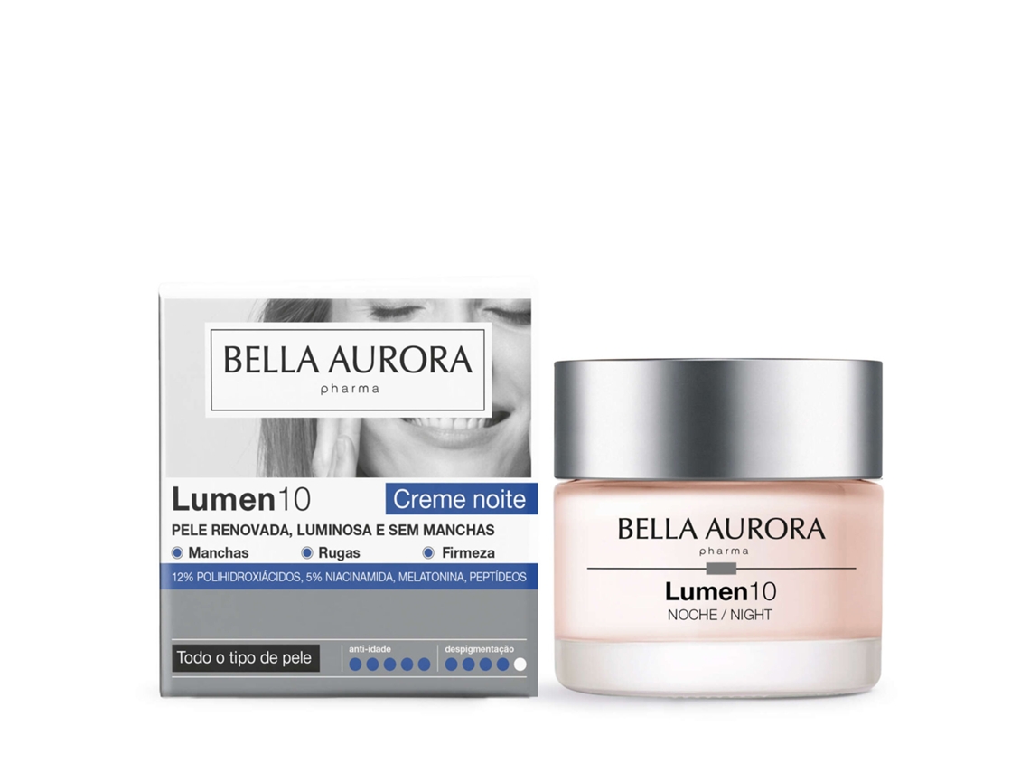Crema de noche antimanchas Lumen 10 Bella Aurora