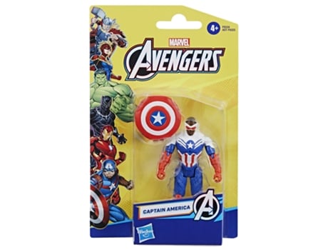 Marvel AVENGERS Epic Hero Series Capitán América Figura AVENGERS 4 Años