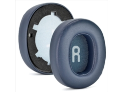 Almohadillas para auriculares JBL Tune 720BT, puntas de esponja suave, color azul.