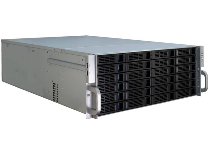 Caja PC INTER-TECH 4U-4424 (Rack - Negro)