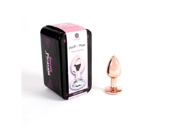 Plug Anal de Metal Rose Gold Talla S SECRET PLAY