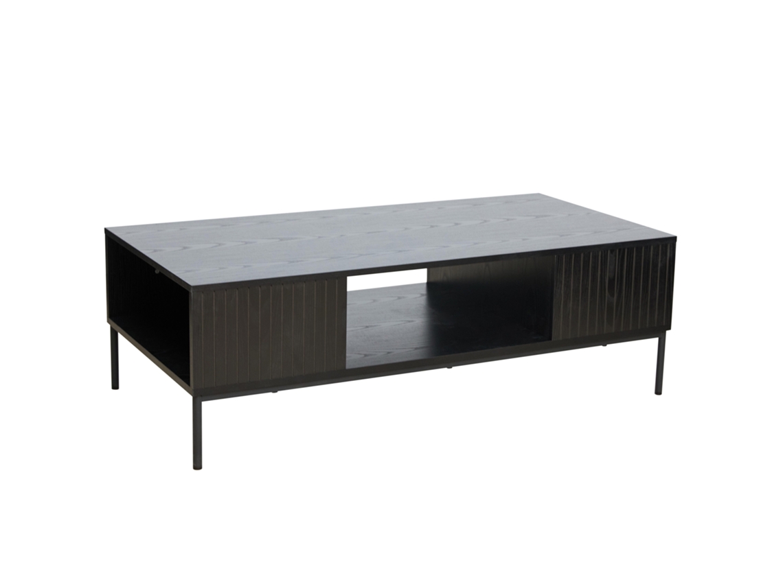 Mesa de Centro en Acero y MDF Decorada con Melamina 150 cm