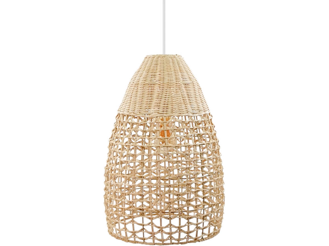 Lámpara de Suspensión LEDKIA Jinan (Natural - E27 - 40 W)