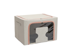 Organizador para ropa de cama, con cesto grande y patas Kofihety