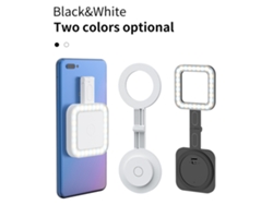 Linterna LED recargable para celular, luz para selfies para iPhone, iluminación para videos y videoconferencias.