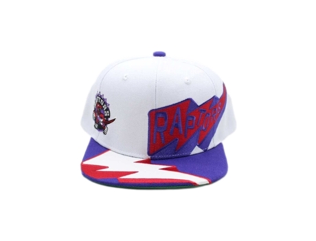 Gorra Blanca Raptors Fastime Snapback