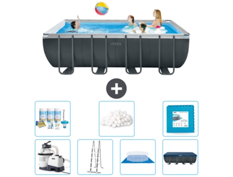 Piscina Tubular INTEX 26356GN-CB42 (17203 L - 274x132cm)